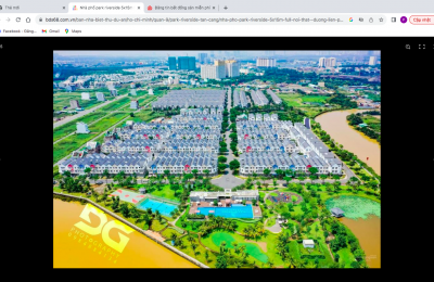 Cần bán nhà phố Park riverside Phường Phú Hữu. Số 101 đường  Bưng ông thoàn